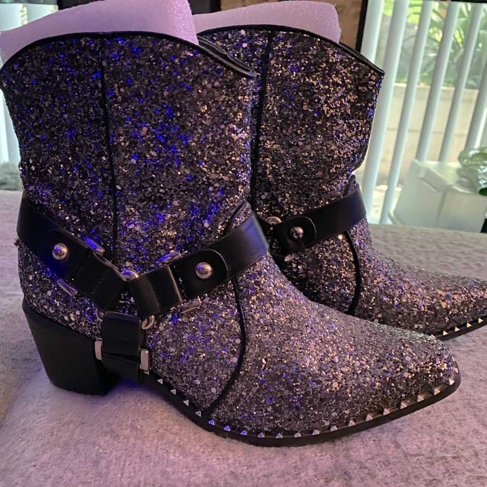 Cape Robbin Glitter Cowboy Boots